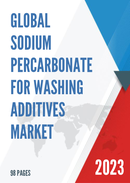 Global Sodium Percarbonate for Washing Additives Market Insights and Forecast to 2028