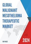 Global Malignant Mesothelioma Therapeutic Market Research Report 2023