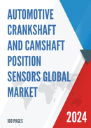 Global Automotive Crankshaft and Camshaft Position Sensors Market Insights Forecast to 2028