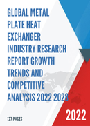 Global Metal Plate Heat Exchanger Industry Research Report Growth Trends and Competitive Analysis 2022 2028