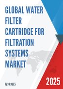 Global Water Filter Cartridge for Filtration Systems Market Research Report 2023