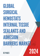 Global Surgical Hemostats Internal Tissue Sealants and Adhesion Barriers Market Insights and Forecast to 2028