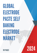 Global Electrode Paste Self baking Electrode Market Research Report 2024