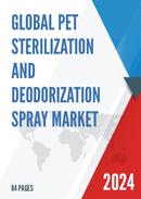 Global Pet Sterilization and Deodorization Spray Market Research Report 2023