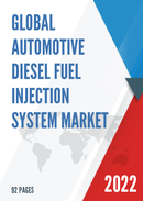 Global and Japan Automotive Diesel Fuel Injection System Market Insights Forecast to 2027
