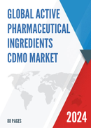 Global Active Pharmaceutical Ingredients CDMO Market Insights Forecast to 2028