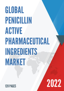 Global Penicillin Active Pharmaceutical Ingredients Market Outlook 2022