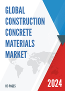 Global Construction Concrete Materials Market Research Report 2021
