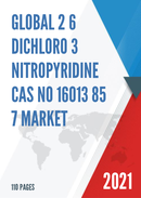 Global 2 6 Dichloro 3 Nitropyridine CAS No 16013 85 7 Market Research Report 2021