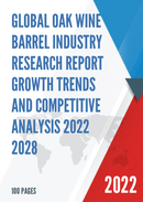 Global Oak Wine Barrel Industry Research Report Growth Trends and Competitive Analysis 2022 2028
