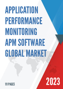 Global Application Performance Monitoring APM Software Market Insights and Forecast to 2028