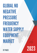 Global No Negative Pressure Frequency Water Supply Equipment Market Insights and Forecast to 2028