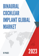 Global Binaural Cochlear Implant Market Insights and Forecast to 2028