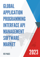Global Application Programming Interface API Management Software Market Insights and Forecast to 2028