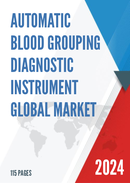 Global Automatic Blood Grouping Diagnostic Instrument Market Insights Forecast to 2028