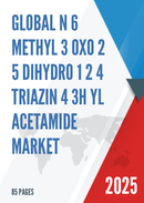Global N 6 Methyl 3 oxo 2 5 dihydro 1 2 4 triazin 4 3H yl acetamide Market Research Report 2025