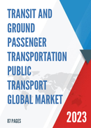 Global Transit and Ground Passenger Transportation Public Transport Market Insights Forecast to 2028