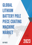 Global Lithium Battery Pole Piece Coating Machine Market Research Report 2023