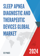 Global Sleep Apnea Diagnostic and Therapeutic Devices Sales Market Report 2023