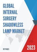 Global Internal Surgery Shadowless Lamp Market Research Report 2023