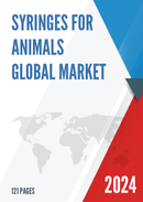 Global Syringes for Animals Market Research Report 2023