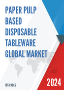 Global Paper Pulp based Disposable Tableware Market Size Manufacturers Supply Chain Sales Channel and Clients 2021 2027