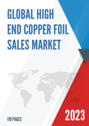 Global High end Copper Foil Market Insights Forecast to 2026
