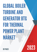 Global Boiler Turbine and Generator BTG for Thermal Power Plant Market Research Report 2023