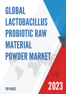 Global Lactobacillus Probiotic Raw Material Powder Market Research Report 2022