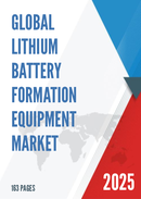 Global Lithium Battery Formation Equipment Market Outlook In Depth Analysis Forecast to 2031
