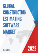 Global Construction Estimating Software Market Size Status and Forecast 2022