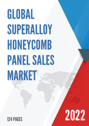 Global Superalloy Honeycomb Panel Sales Market Report 2021
