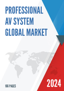 Global Professional AV System Market Research Report 2023