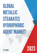 China Metallic Stearates Hydrophobic Agent Market Report Forecast 2021 2027