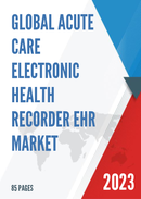 Global Acute Care Electronic Health Recorder EHR Market Insights and Forecast to 2028