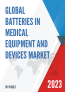 Global Batteries in Medical Equipment and Devices Market Insights and Forecast to 2028