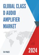 Global Class D Audio Amplifier Market Insights and Forecast to 2028