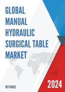 Global Manual Hydraulic Surgical Table Market Research Report 2024