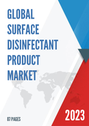 Global Surface Disinfectant Product Market Research Report 2023