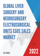 Global Liver Surgery and Neurosurgery Electrosurgical Units ESUs Sales Market Report 2022