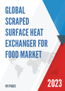 Global Scraped Surface Heat Exchanger for Food Market Research Report 2023
