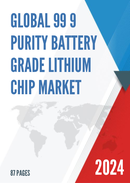 Global 99 9 Purity Battery Grade Lithium Chip Market Research Report 2023