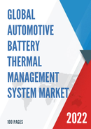 Global Automotive Battery Thermal Management System Market Outlook 2022