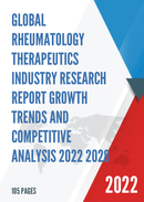 Global Rheumatology Therapeutics Market Size Status and Forecast 2021 2027