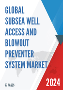 Global Subsea Well Access and Blowout Preventer System Market Insights Forecast to 2028