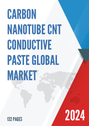 Global and United States Carbon Nanotube CNT Conductive Paste Market Report Forecast 2022 2028