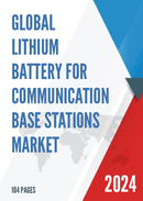 COVID 19 Impact on Global Lithium Battery for Communication Base Stations Market Insights Forecast to 2026