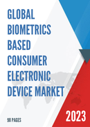 Global Biometrics based Consumer Electronic Device Market Research Report 2023