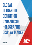 Global Ultrahigh definition Dynamic 3D Holographic Display Market Insights Forecast to 2028