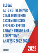 Global Automotive Driver State Monitoring System Industry Research Report Growth Trends and Competitive Analysis 2022 2028